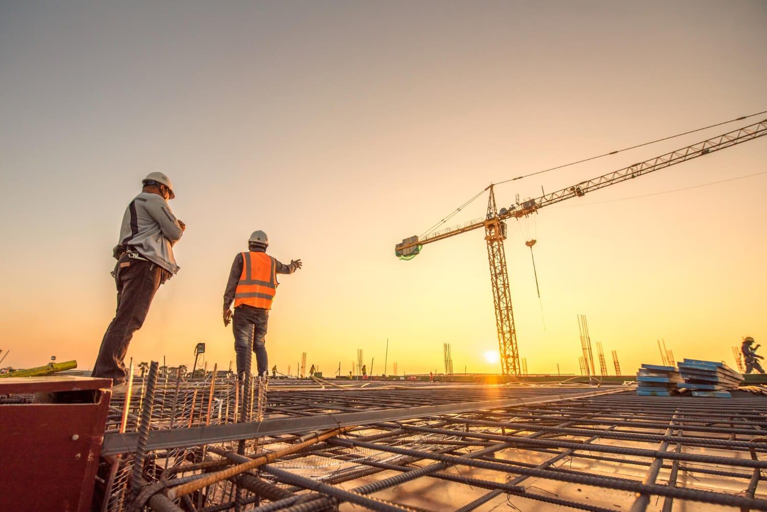 Connexxion Energy engineers on a construction site